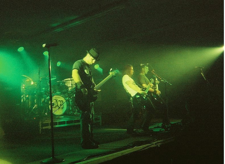 Image of Alter Bridge rocking the E-Center, Harker Heights, Texas, April 18, 2008.